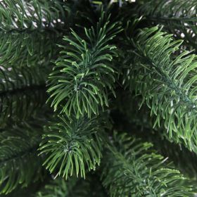 vidaXL Artificial Christmas Tree Lifelike Needles 3 ft Green (Option: as picture)