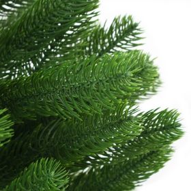 vidaXL Faux Christmas Tree Lifelike Needles 5 ft Green (Option: as picture)